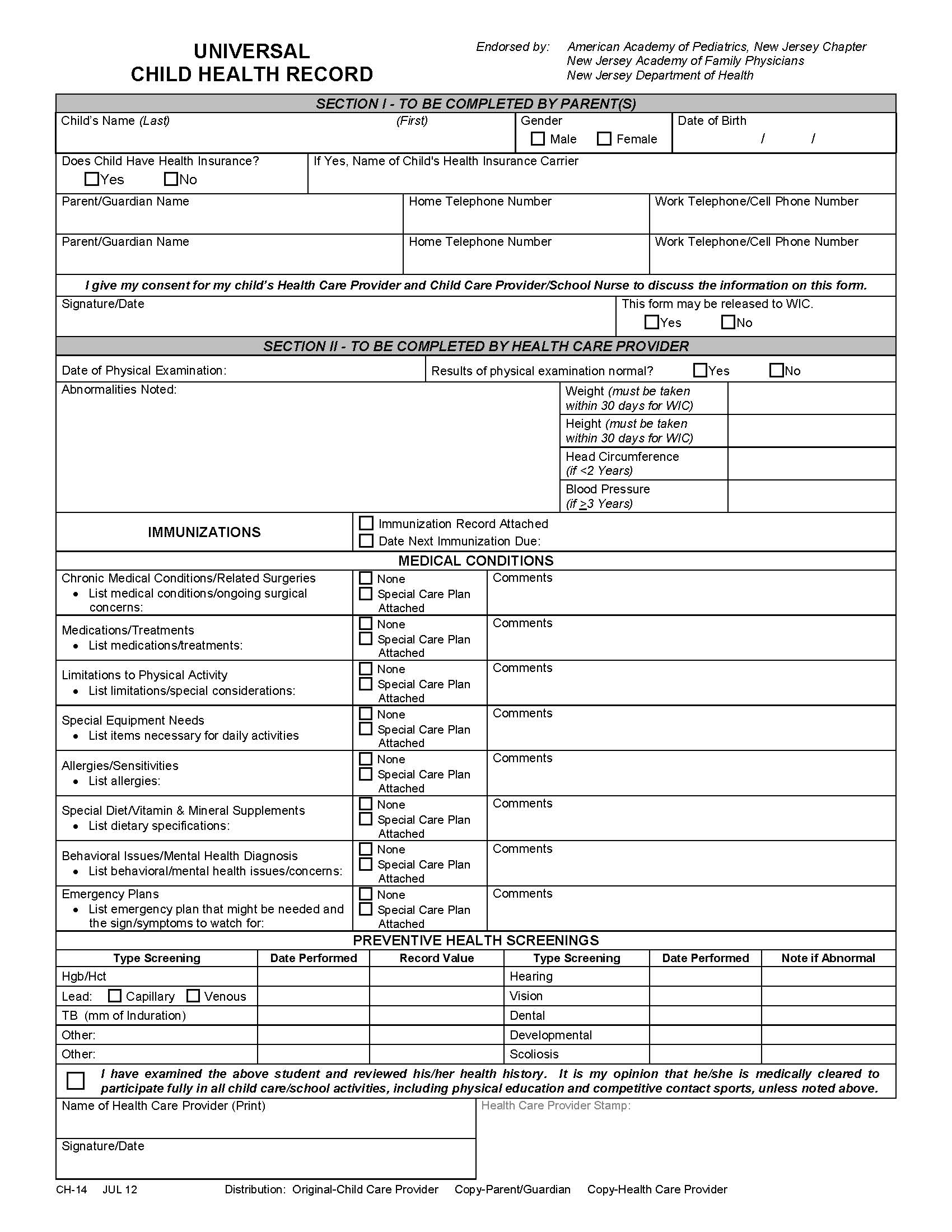 Print & Handwrite Universal Child Health Record UniversalChildHealthRecord_Page_1-FILLABLE