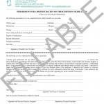 Type & Print Permission for Administration of Prescription Medication PermissionforAdministrationofMedication_Prescription-FILLABLE